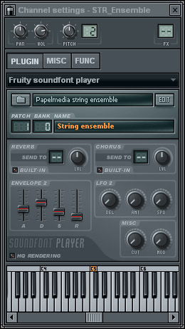 Legato Strings Soundfont
