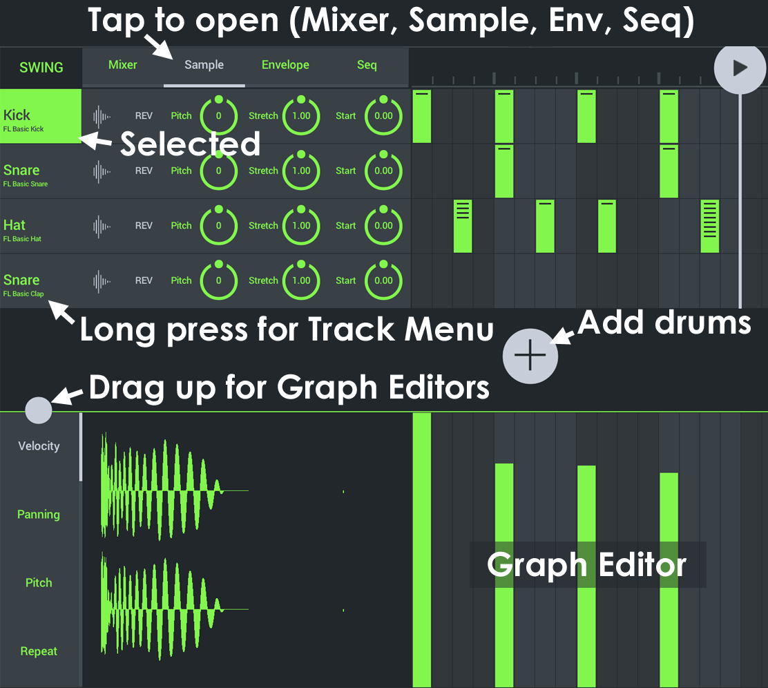 Fruity Loops Studio Mobile Hack #1: How to Create and Edit Drum