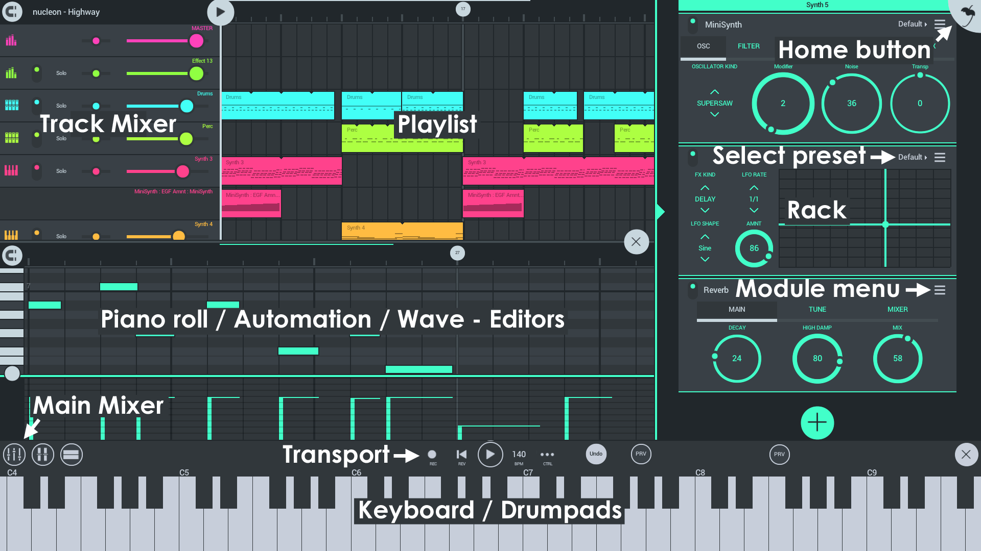 Fruity Loops Studio Mobile Hits Android, Studio-Grade Beats For