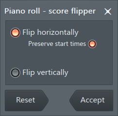 Piano roll Flip Tool
