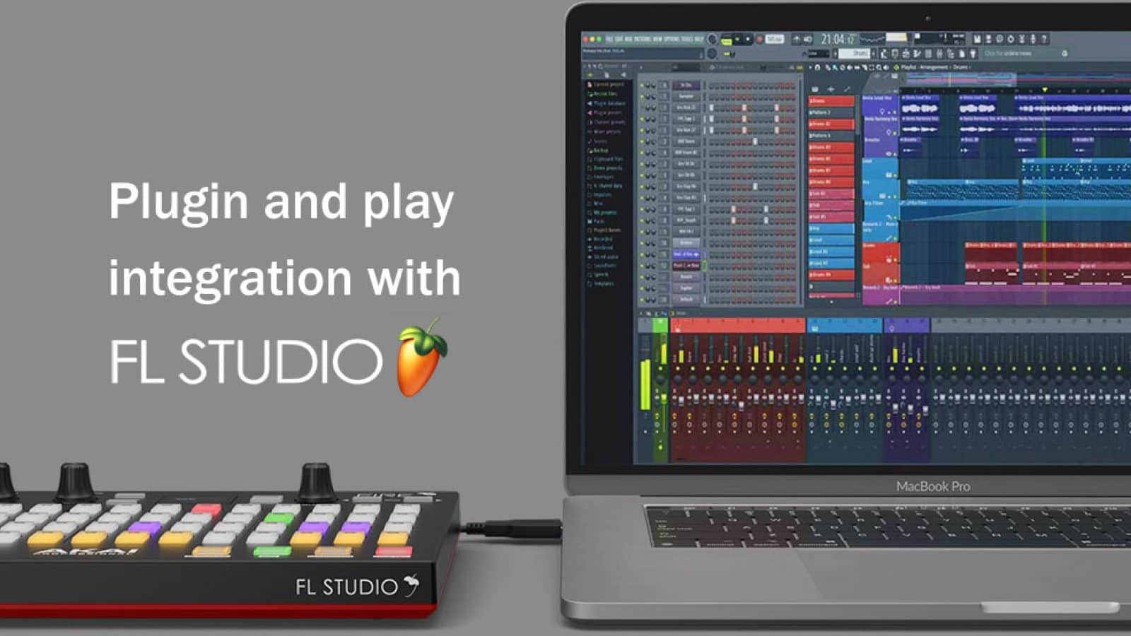 FL Studio-Producer Edition 20nuevo Akai Professional Fire 